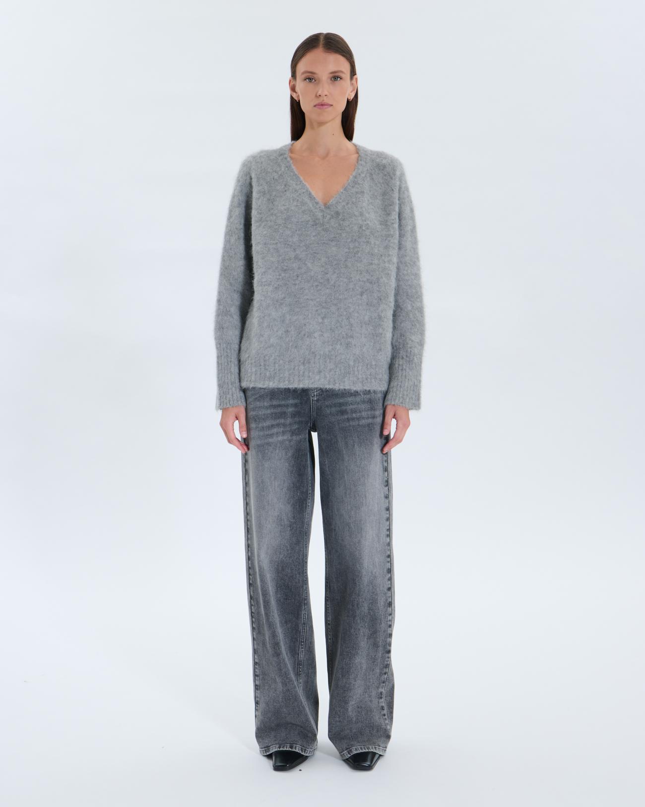 Pull Nuvola Pull Nuvola gris chine ZAPA