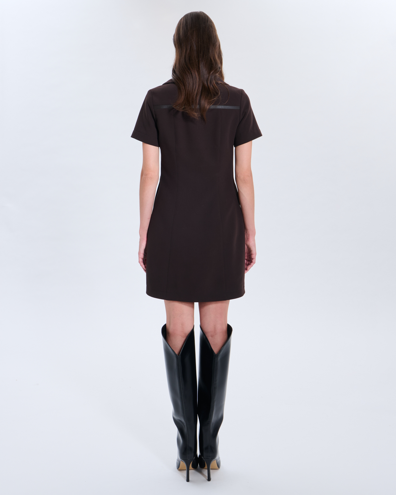 Robe Rinda Robe Rinda chocolat ZAPA