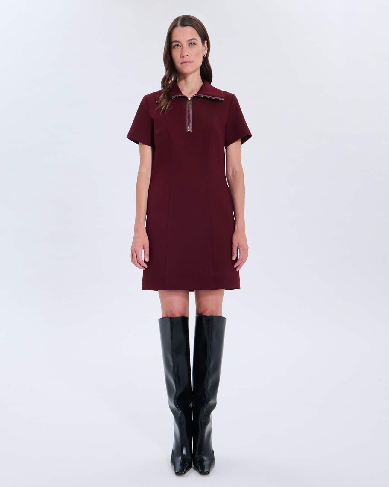 Robe Rinda Robe Rinda grenat ZAPA