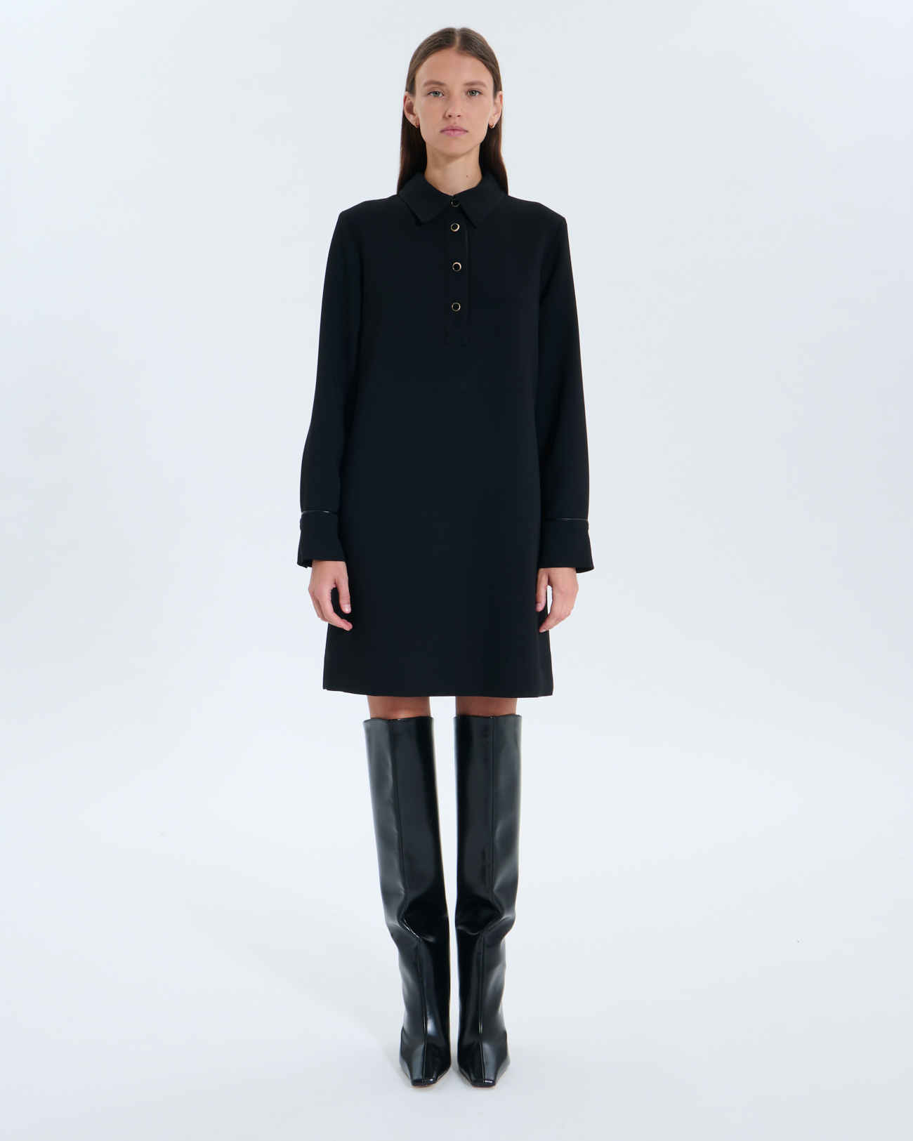 Robe Rania Robe Rania noire ZAPA