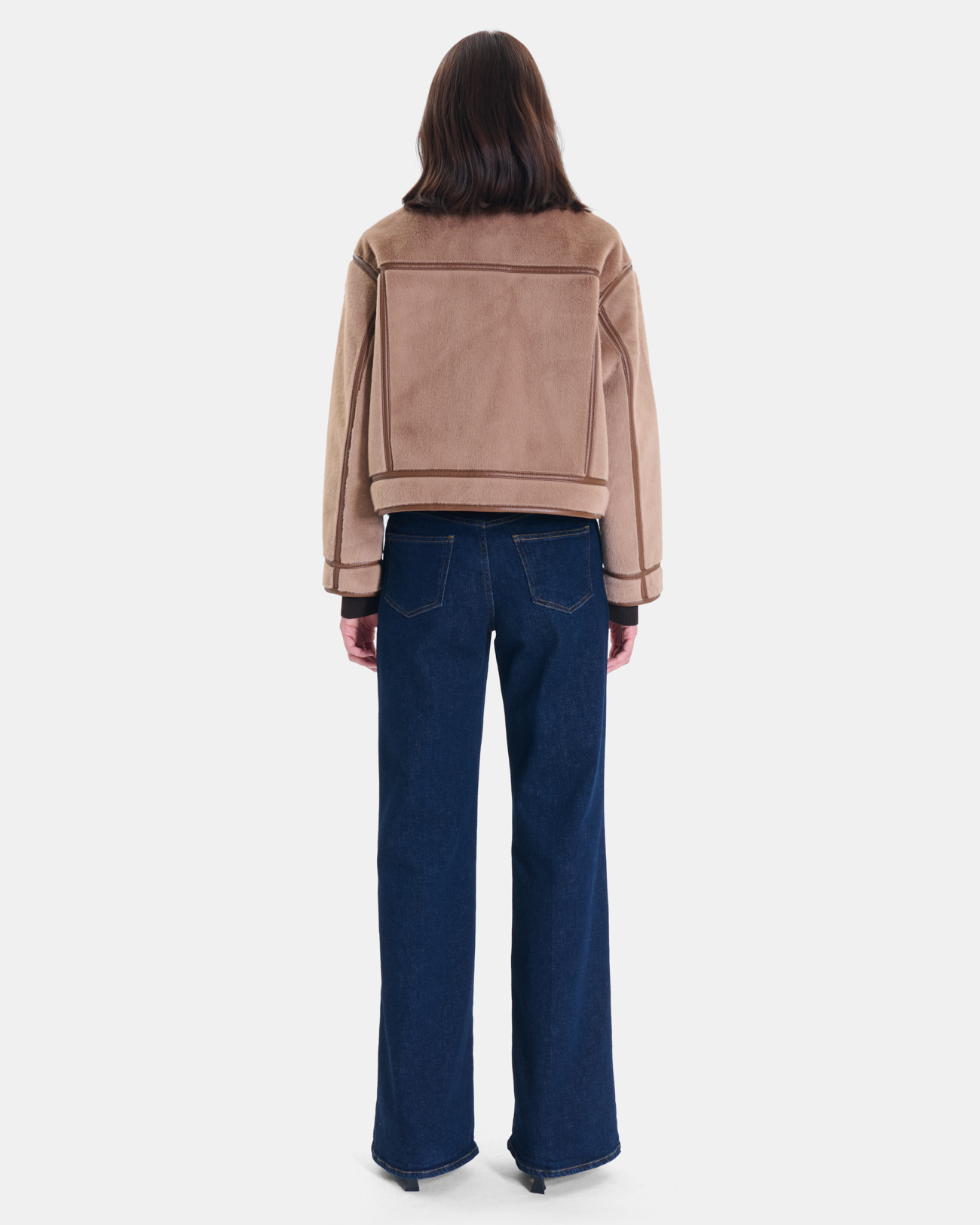 Veste Monge Veste r&eacute;versible camel ZAPA