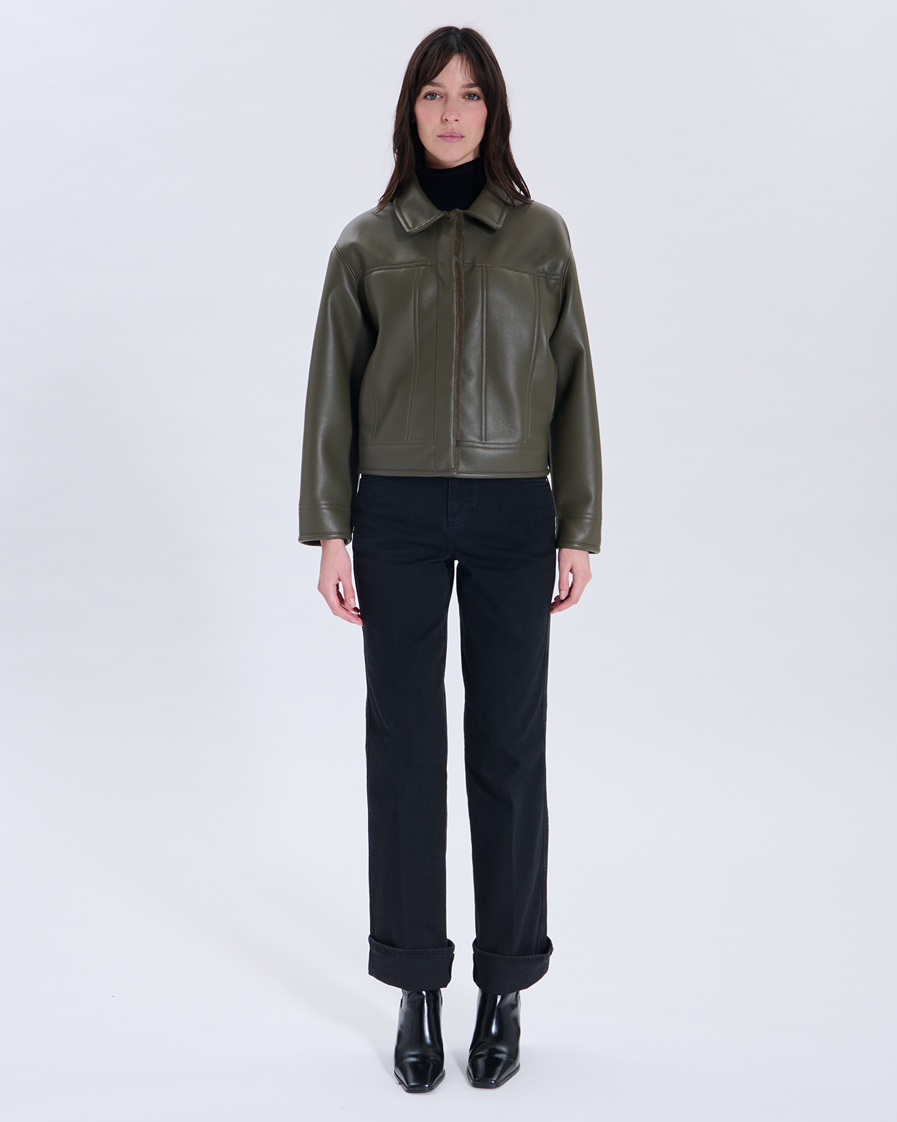 Veste Monge Veste r&eacute;versible kaki ZAPA