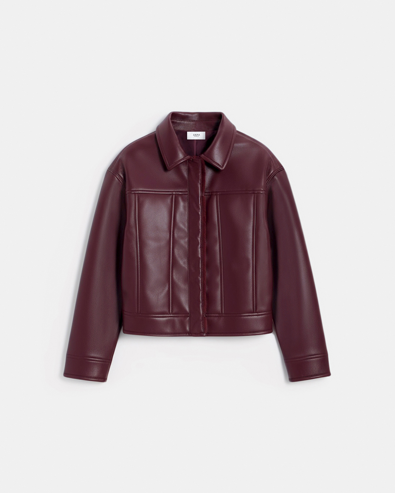 Veste Monge Veste r&eacute;versible grenat ZAPA