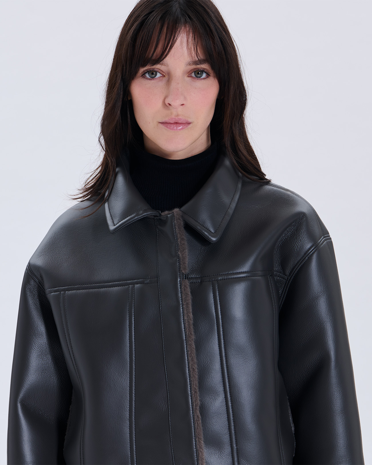 Veste Monge Veste r&eacute;versible grise ZAPA