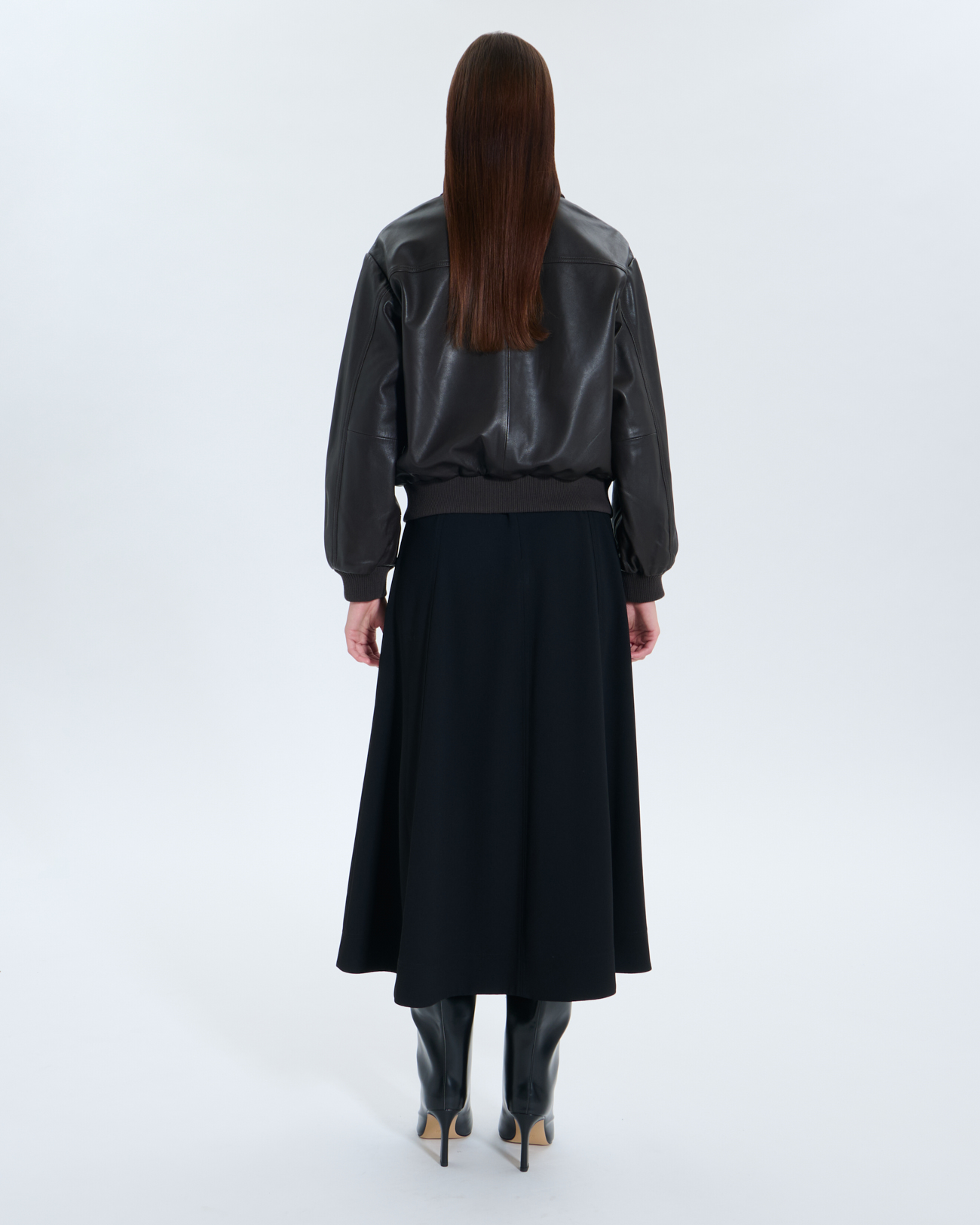 Veste Virgile Veste Virgile chocolat en cuir ZAPA