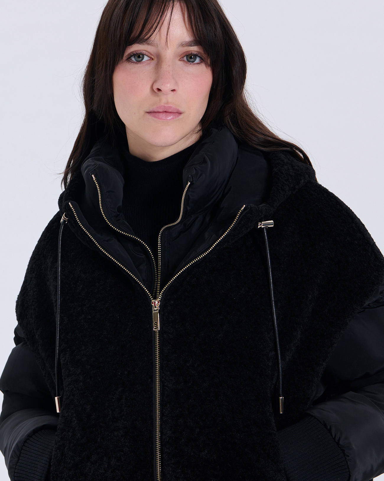 Doudoune Marguerite Doudoune Marguerite noire ZAPA