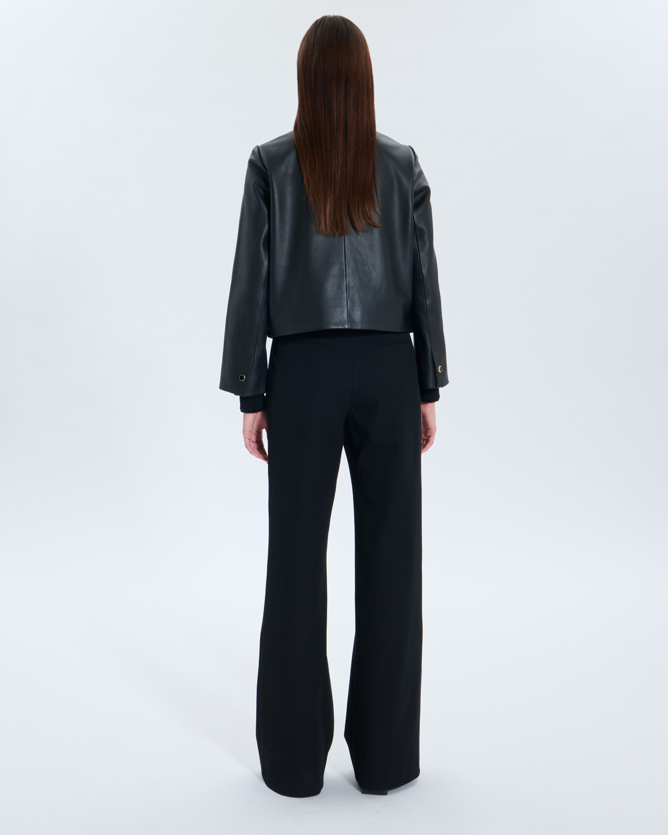 Veste Volia Veste Volia noire en cuir ZAPA