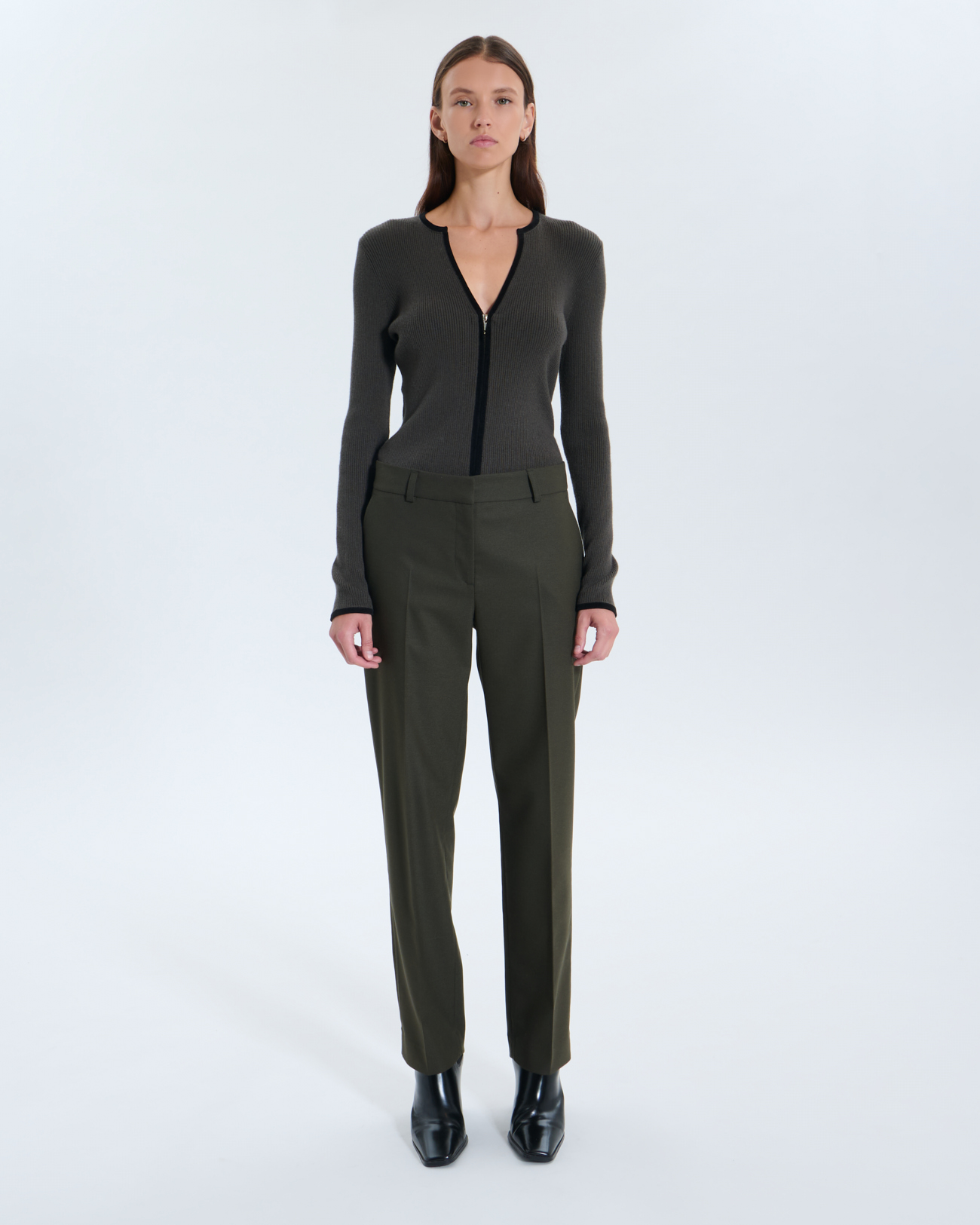 Pantalon Paul Pantalon Paul kaki ZAPA