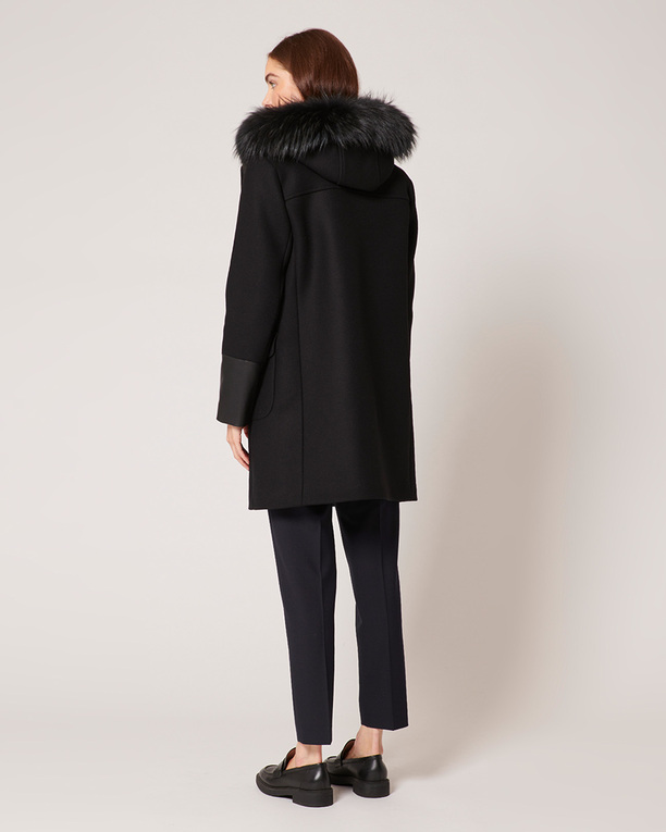 Manteau Gerson Manteau Gerson noir ZAPA