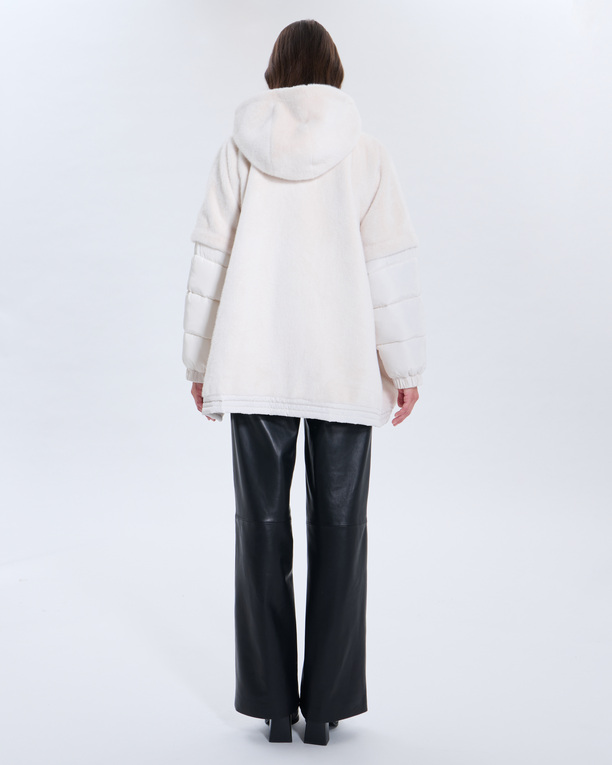 Manteau Marjolaine Manteau Marjolaine ecru ZAPA