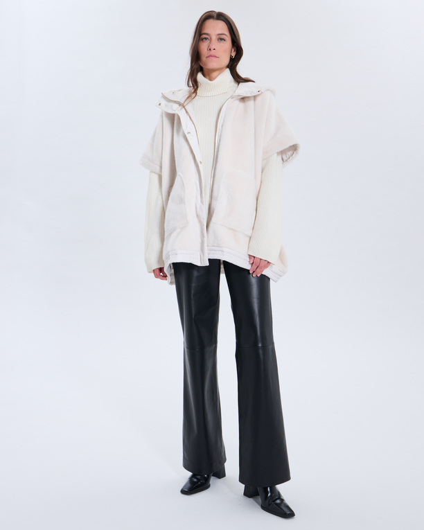 Manteau Marjolaine Manteau Marjolaine ecru ZAPA