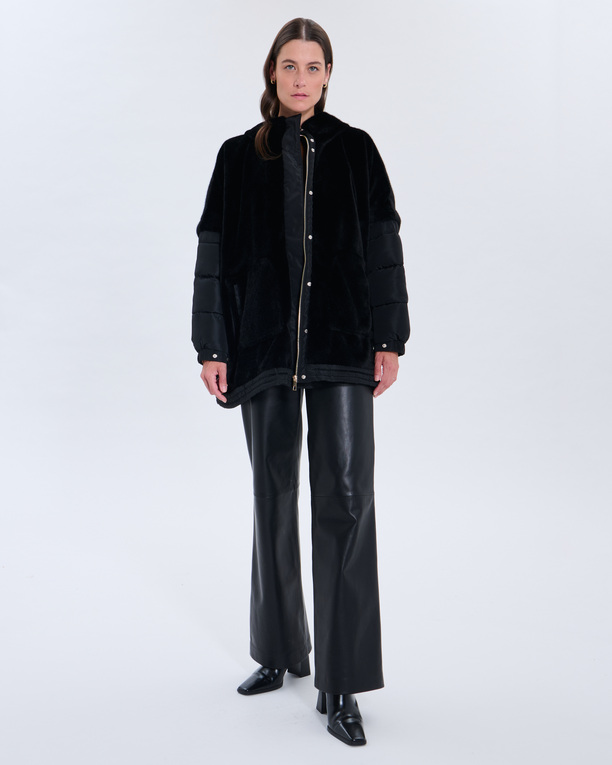 Manteau Marjolaine Manteau Marjolaine noir ZAPA