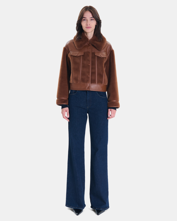 Manteau Manzie Manteau Manzie tabac ZAPA