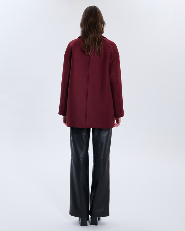 Manteau Mirando Manteau Mirando grenat ZAPA