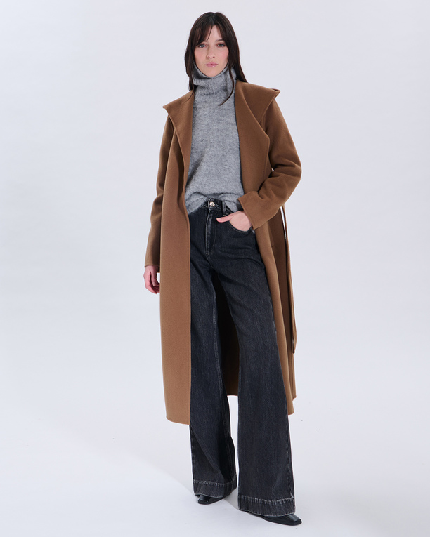 Manteau Mystere Manteau Mystere cannelle ZAPA