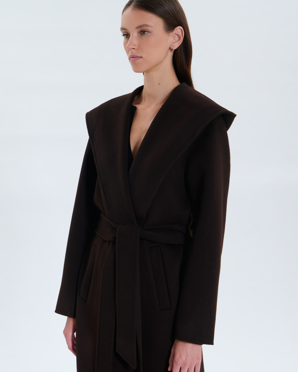 Manteau Mystere Manteau Mystere chocolat ZAPA