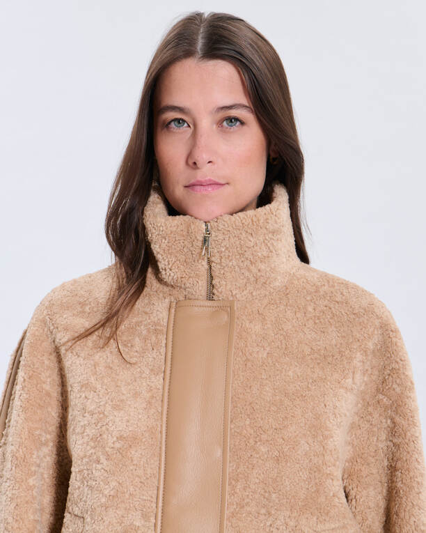 Manteau Miamia Manteau Miamia camel ZAPA