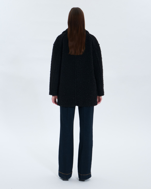Manteau Milizo Manteau Milizo noir ZAPA