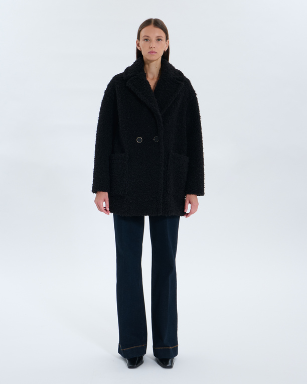 Manteau Milizo Manteau Milizo noir ZAPA