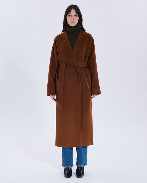 Manteau Minesotan Manteau Minesotan tabac ZAPA