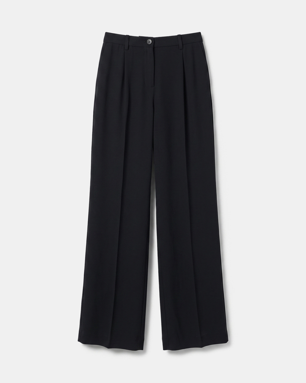 Pantalon Pleyel Pantalon fluide noir ZAPA