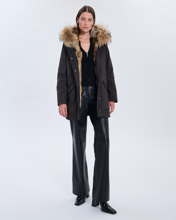 Parka Piria Parka Piria chocolat ZAPA