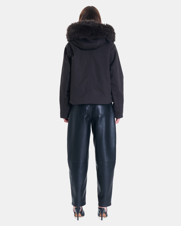 Parka Paia Parka courte chocolat ZAPA