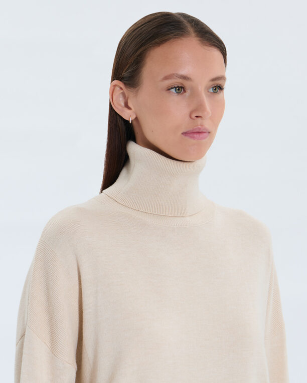 Pull Prunao Pull Prunao beige chine ZAPA