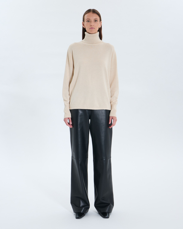 Pull Prunao Pull Prunao beige chine ZAPA