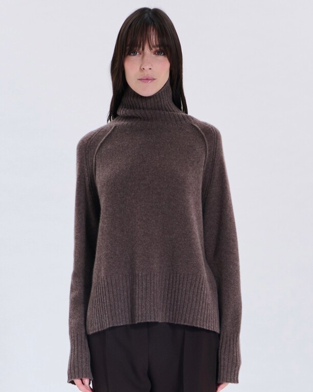 Pull Nefeli Pull Nefeli noisette en cachemire ZAPA