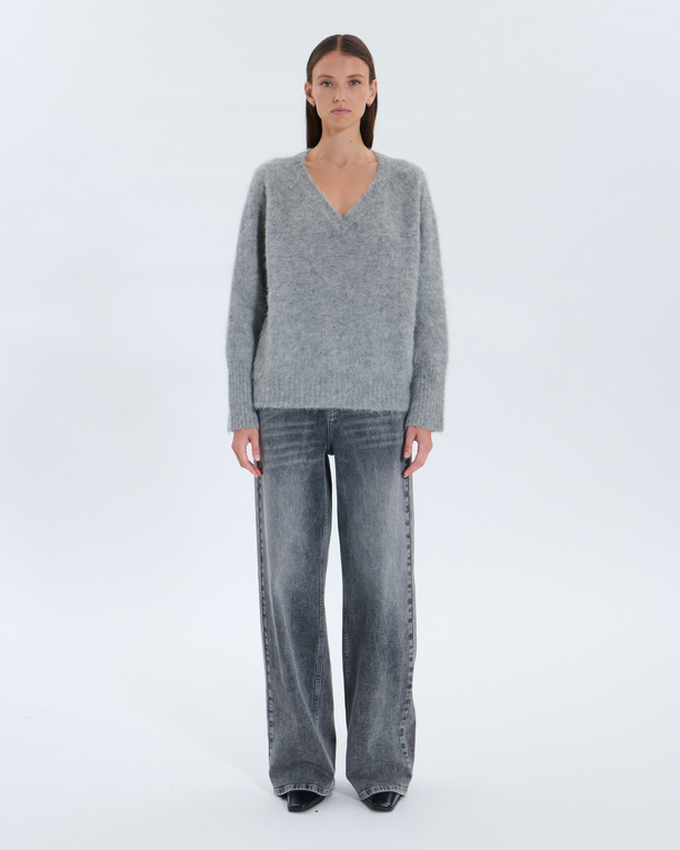 Pull Nuvola Pull Nuvola gris chine ZAPA