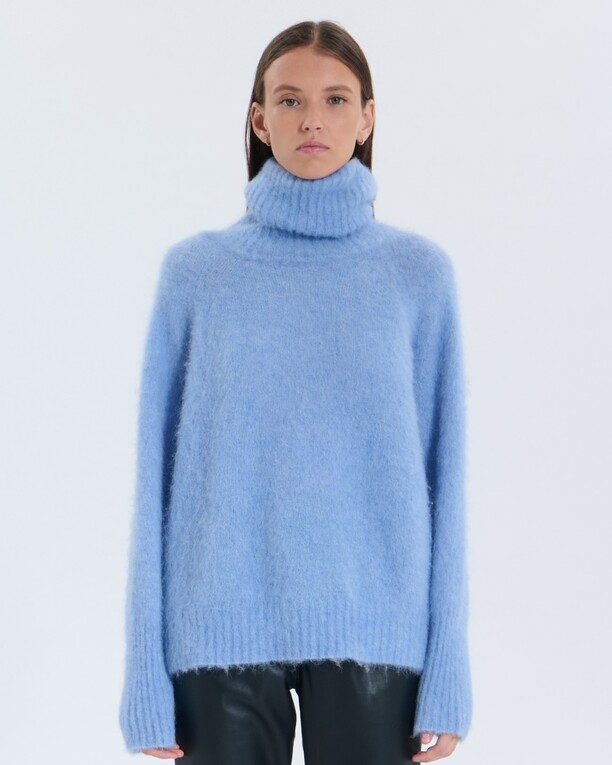 Pull Nocciola Pull Nocciola bleu ciel ZAPA