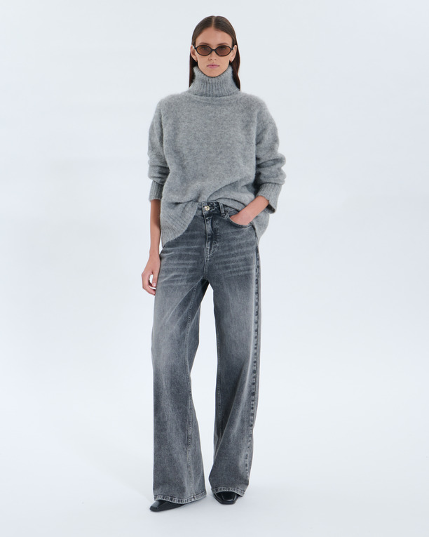 Pull Nocciola Pull Nocciola gris chine ZAPA
