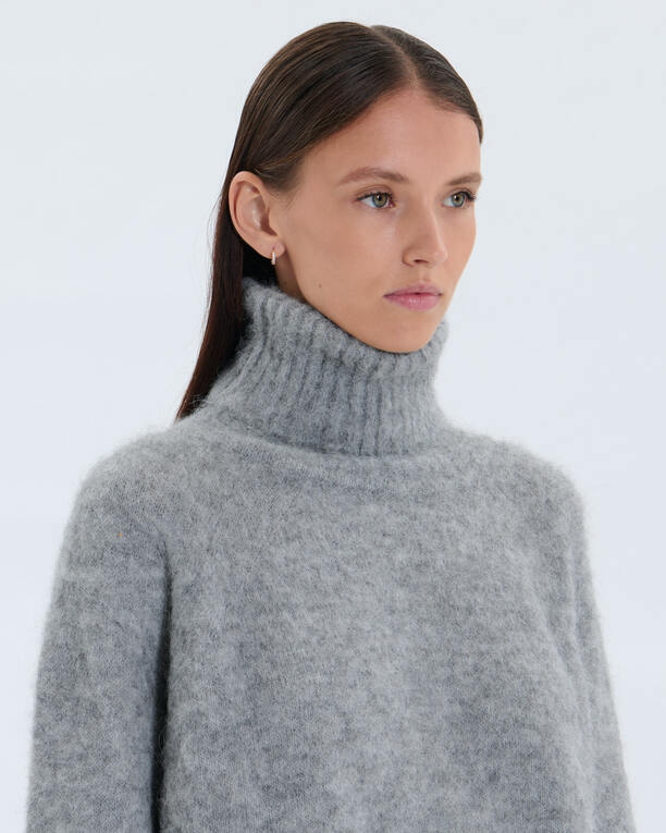Pull Nocciola Pull Nocciola gris chine ZAPA