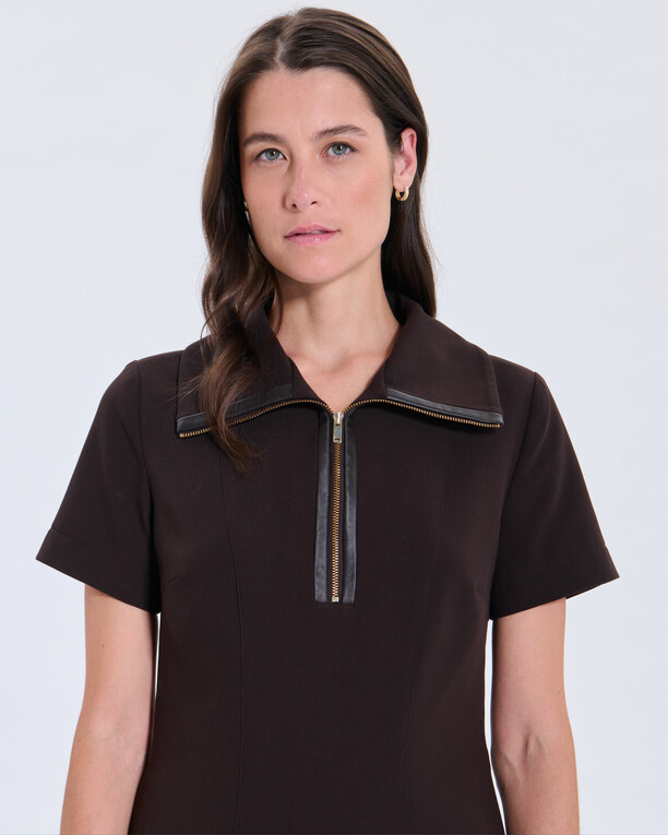 Robe Rinda Robe Rinda chocolat ZAPA