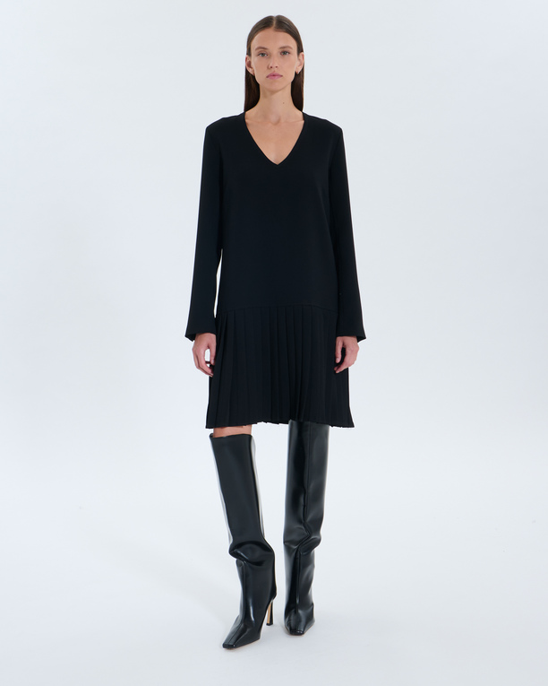 Robe Rissa Robe Rissa noire ZAPA
