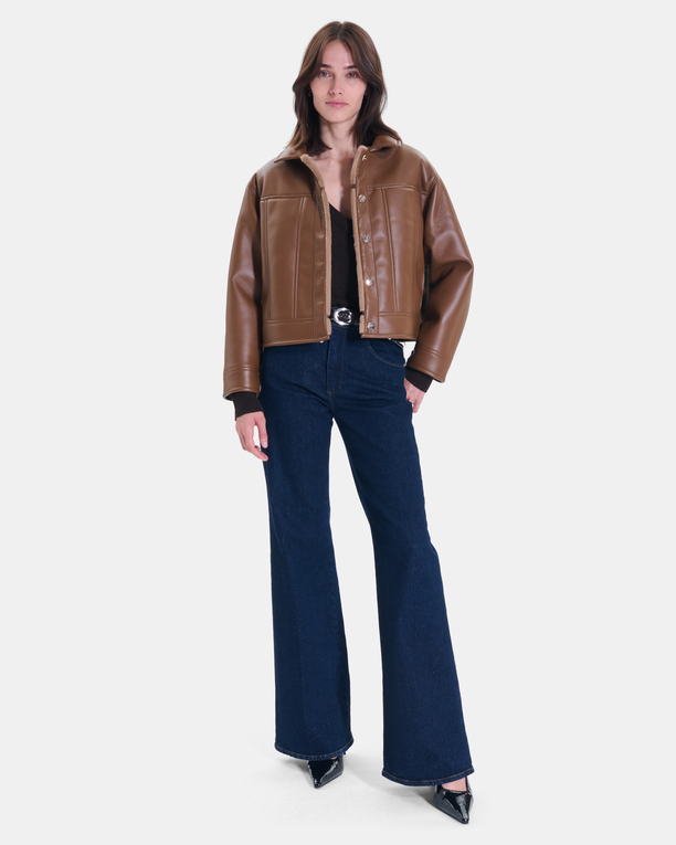 Veste Monge Veste réversible camel ZAPA