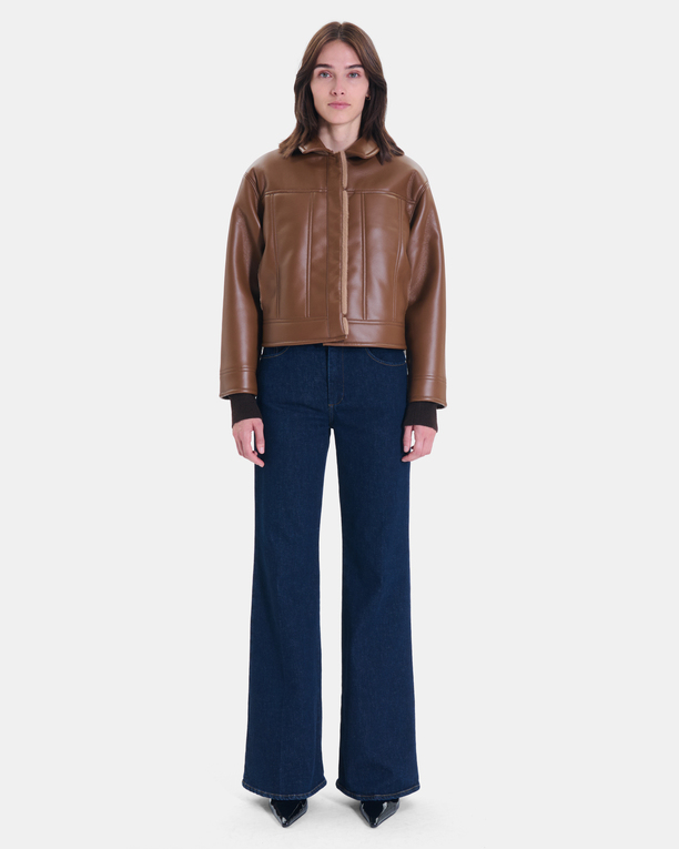 Veste Monge Veste réversible camel ZAPA