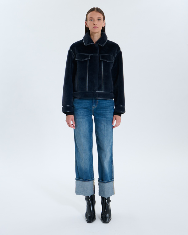 Veste Monge Veste réversible marine ZAPA