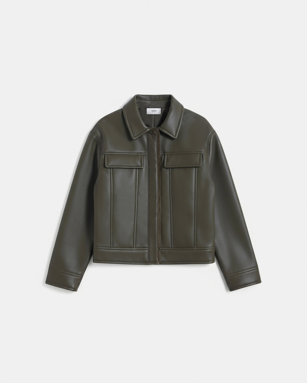 Veste Monge Veste réversible kaki ZAPA