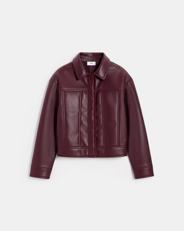 Veste Monge Veste réversible grenat ZAPA