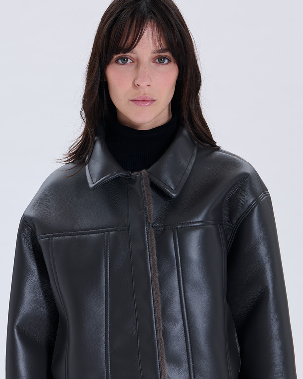 Veste Monge Veste réversible grise ZAPA