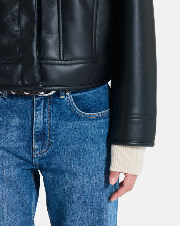 Veste Monge Veste réversible noire ZAPA