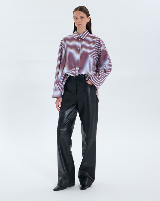 Chemise Casablanca Chemise Casablanca grenat ZAPA
