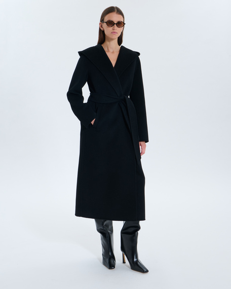 Manteau mystere manteau mystere noir zapa