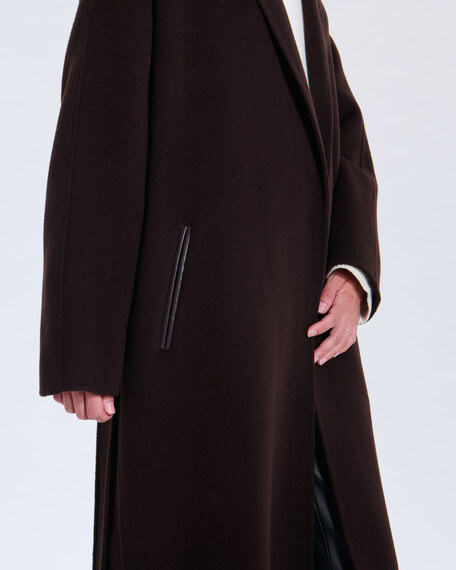 Manteau minesotan manteau minesotan chocolat zapa
