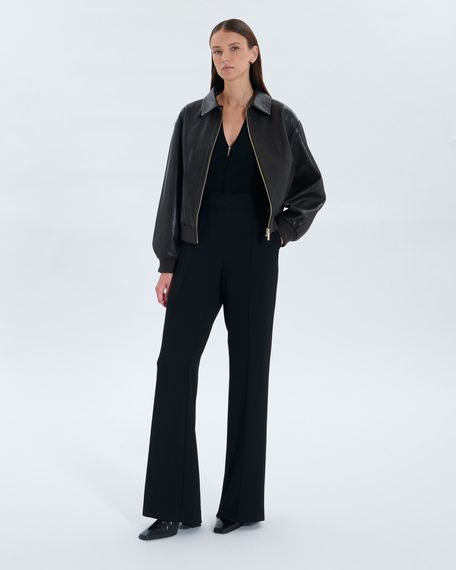 Pantalon pervenche pantalon pervenche noir zapa