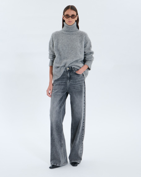 Pull nocciola pull nocciola gris chine zapa