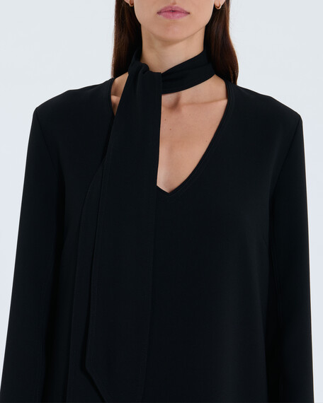 Robe rissa robe rissa noire zapa