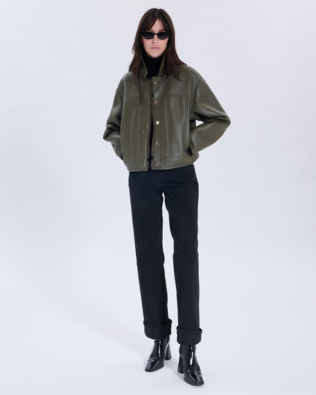Veste monge veste r&eacute;versible kaki zapa